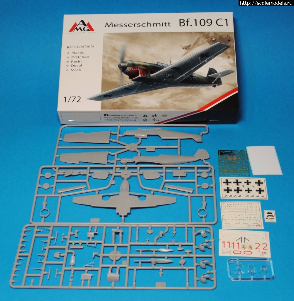 1499418258_DSC_0404.JPG :  AMG 1/72 Bf 109A, 109B, 109C, 109D -   .  