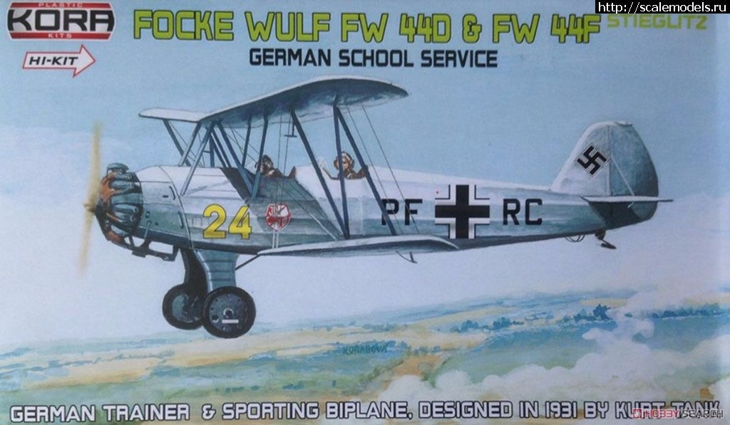 1499451301_10477148p.jpg :  Kora Models 1/72 Focke Wulf Fw 44 Steiglitz  