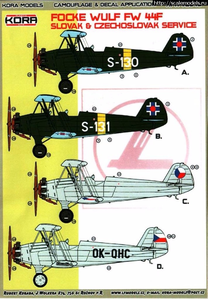 1499451302_19437285_1542409332459738_4544392198168379120_n.jpg :  Kora Models 1/72 Focke Wulf Fw 44 Steiglitz  