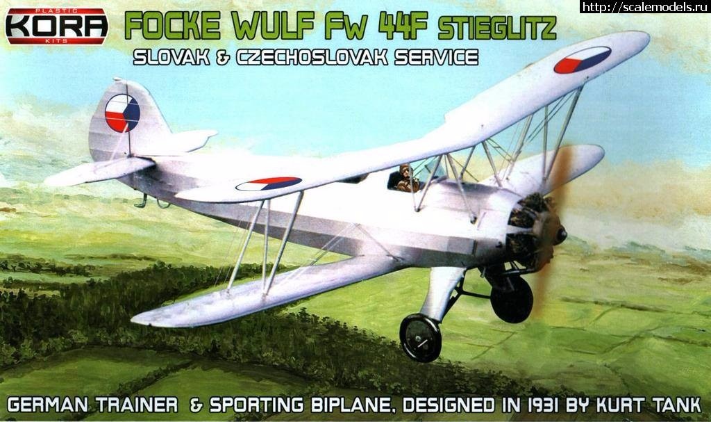 1499451304_19575083_1542409312459740_958419571219577227_o.jpg :  Kora Models 1/72 Focke Wulf Fw 44 Steiglitz  