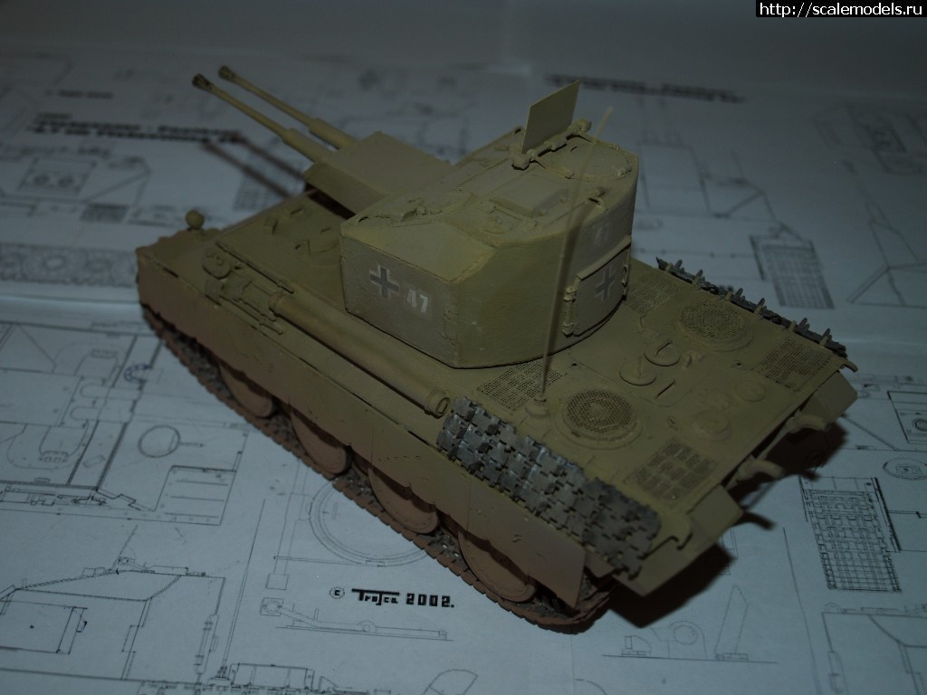 1499611101_P7091095.JPG : http://scalemodels.ru/modules/forum/viewtopic.php?t=68032&am/ 3.7 sm Flakzwilling 44 -  ICM -  