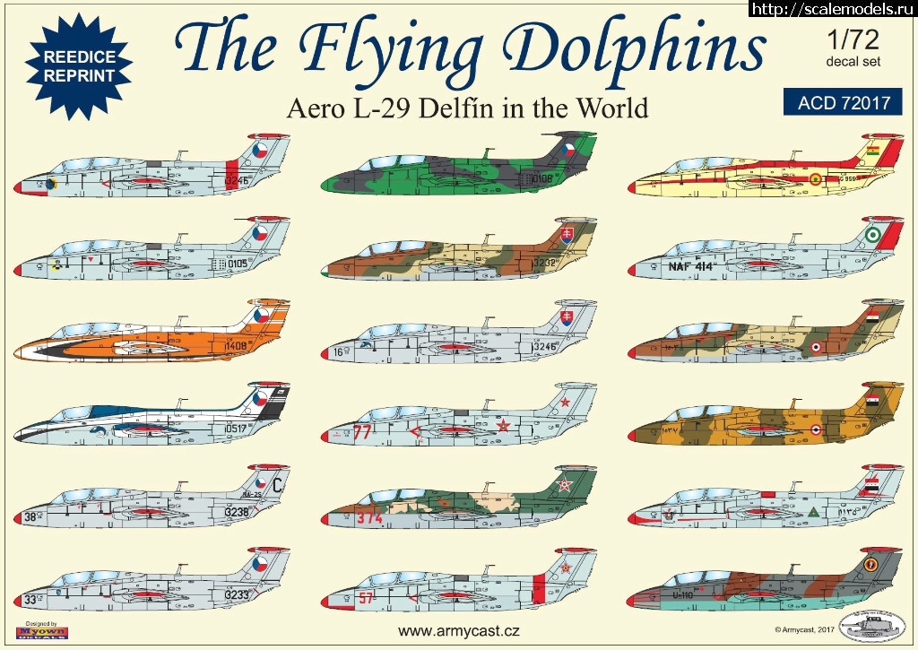 1499797758_image.jpeg :   Armycast 1/48 Aero L-29 The Flying Doplhins  