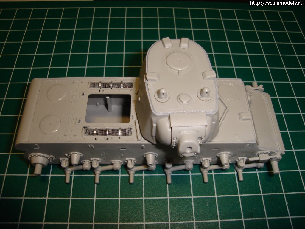 1500492442_08.JPG : #1397959/ KV-1 model 1942 Heavy Cast Turret Tank HOBBYBOSS   