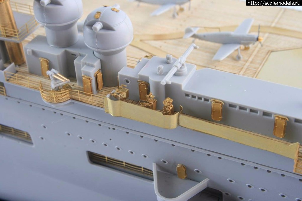 1500887357_20280246_1912461432100988_4454306232167970921_o.jpg :  KA-Models 1/350 DKM Aircraft Carrier Graf Zeppelin DX Set   