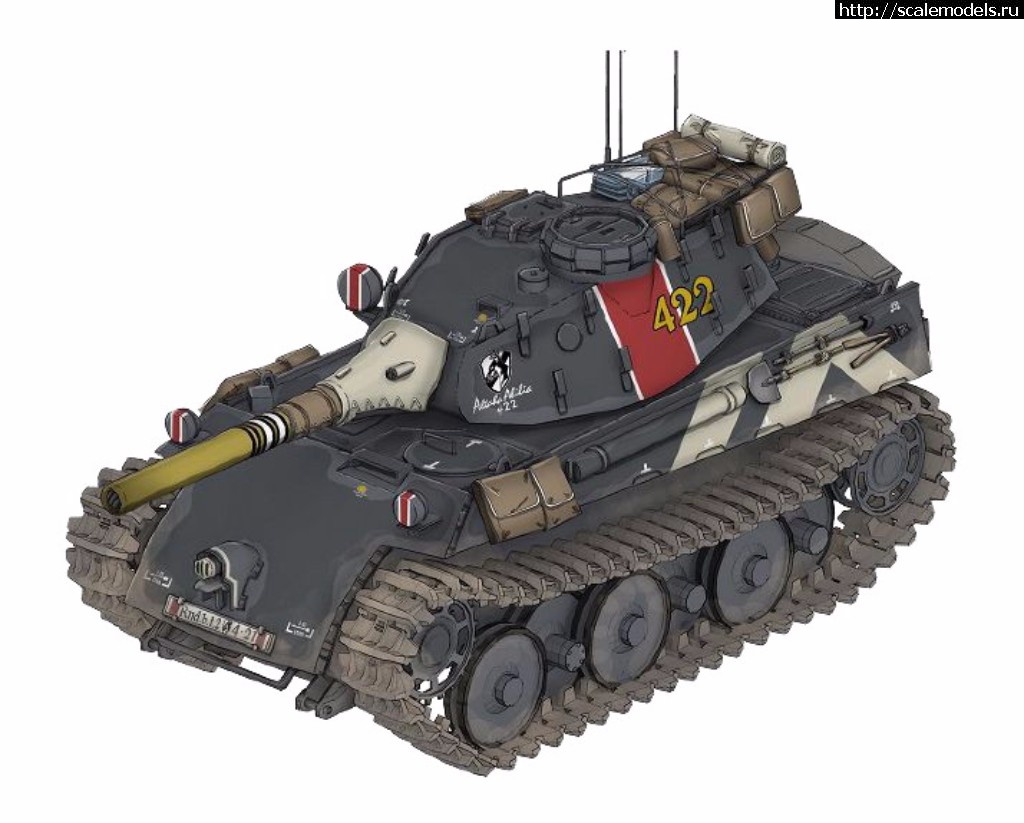 1501214268_Nameless_tank.jpg :  1/35 Nameless Tank  Valkyria Chronicles III  