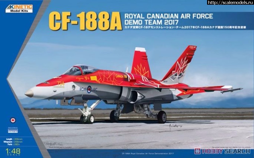 1501845645_10482633p.jpg :  Kinetic 1/48 McDonnell Douglas CF-188 Demo Team 2017  