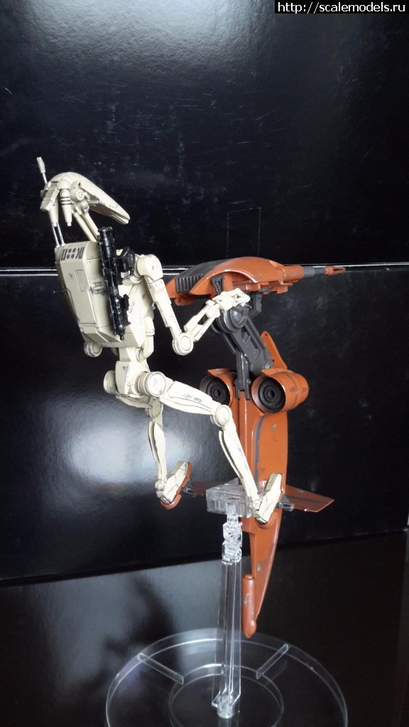 1501930608_20170805_123104.jpg : Bandai Battle Droid & Stap 1/12  