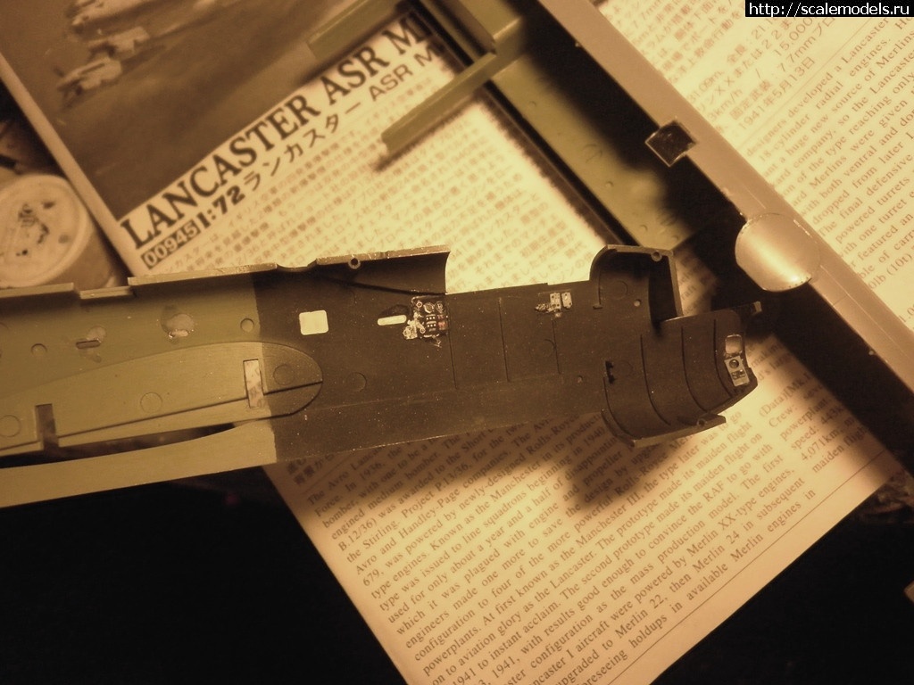 1502245476_P1010320.JPG : #1404574/ AVRO Lancaster ASR MkIII , Hasegawa 1/72 -   