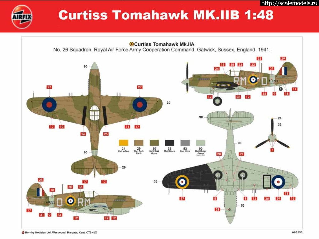 1502551223_003.jpg :  Airfix 1/48 Curtiss Tomahawk MK.IIA/B    