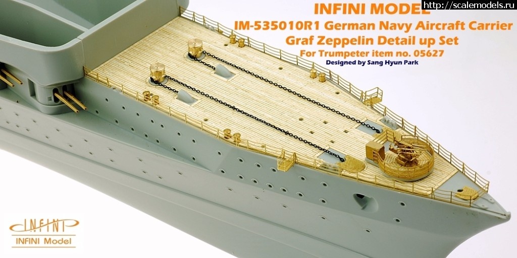 1502786019_35680309184_73abda3628_o.jpg :  Infini-model 1/350 Graf Zeppelin class carrier Detail up set  