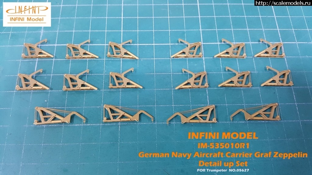 1502786025_36377780731_6ec7522555_o.jpg :  Infini-model 1/350 Graf Zeppelin class carrier Detail up set  