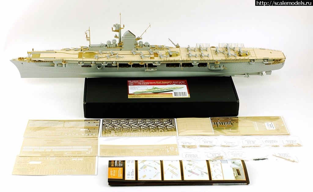 1502786029_36515130915_4264c33378_o.jpg :  Infini-model 1/350 Graf Zeppelin class carrier Detail up set  