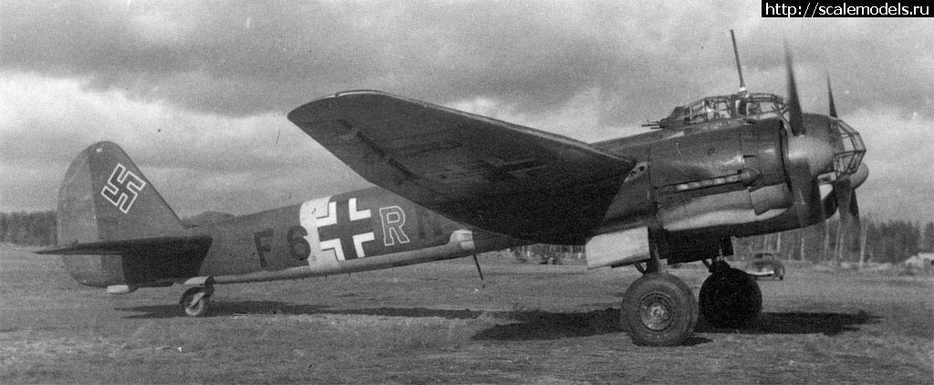 1503342805_BW-photo-Junkers-Ju-88D1-5-F122-F6RN-Russia-1941-01.jpg : Re: ICM 1/48 Ju-88A-5/ ICM 1/48 Ju-88A-5(#11330) -   