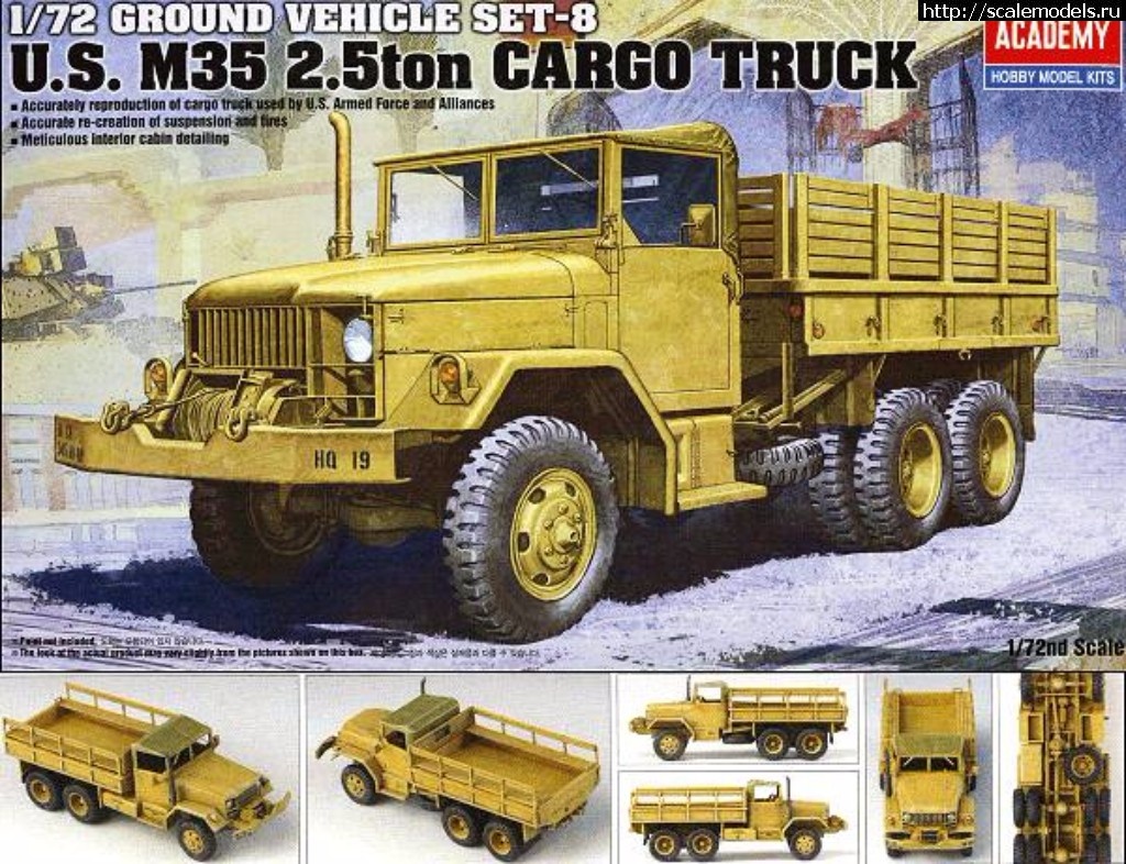 1504019482_01-ACA_72_13410_US_M35_2-5T_CARGO_TRUCK.JPG : #1409886/ R-11   US/NATO..  .  