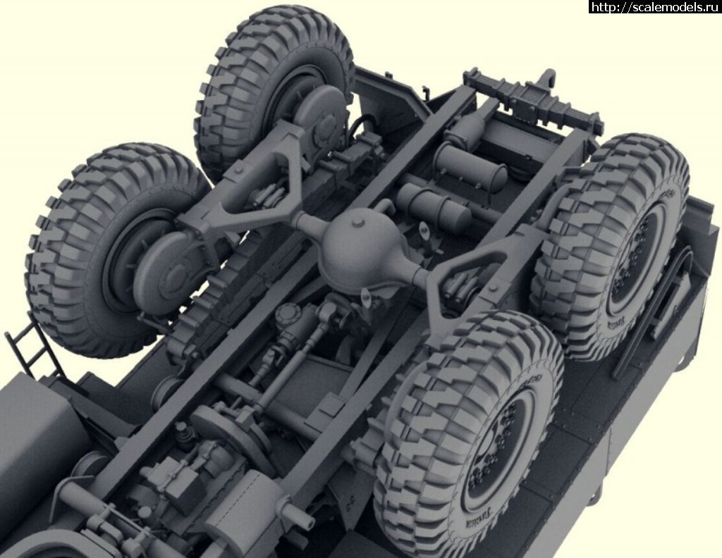 1504455768_35202_13.jpg :  Thunder model 1/35 Scammell Pioneer R100 Heavy Artillery Tractor   