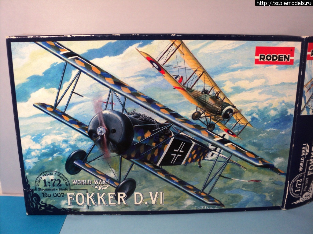 1504460297_DSC07213.JPG : Fokker D.VI (Roden 1/72) .  