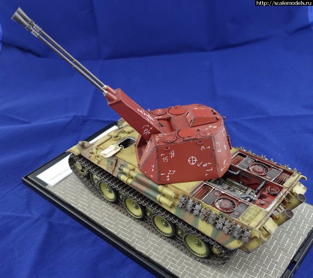 1505239807_3.jpg : #1413565/ 5,5 cm Flakpanzer mit PzKpfw V Panther Ausf G -   