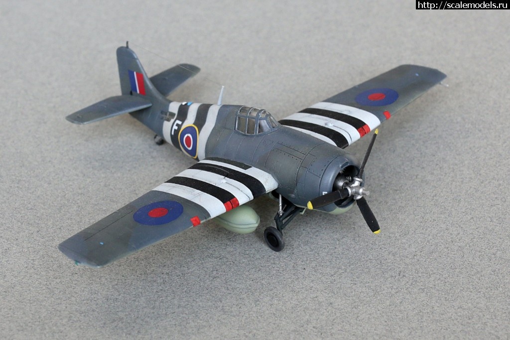 1506627133_235B7500.JPG : #1418205/ MARTLET V (F4F-4 Wildcat) Academy/Design   