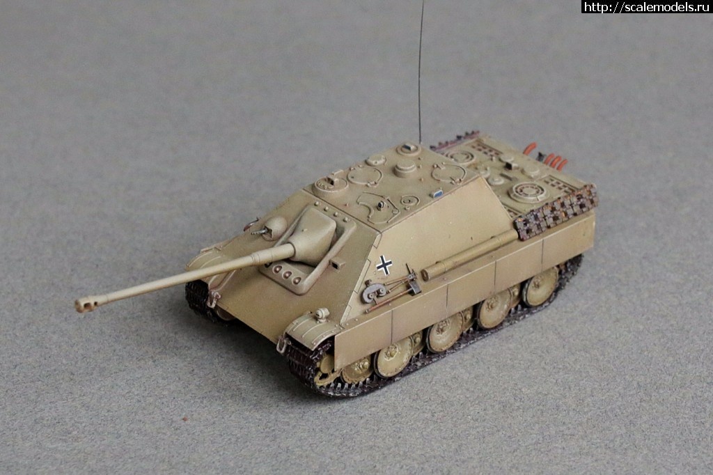 1507067327_235B9175.JPG : #1419982/ Jagdpanther Mid 1/72 Trumpeter   