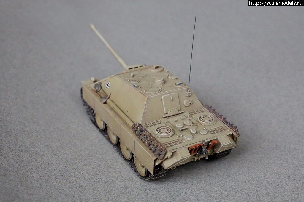 1507067342_235B9183.JPG : #1419982/ Jagdpanther Mid 1/72 Trumpeter   