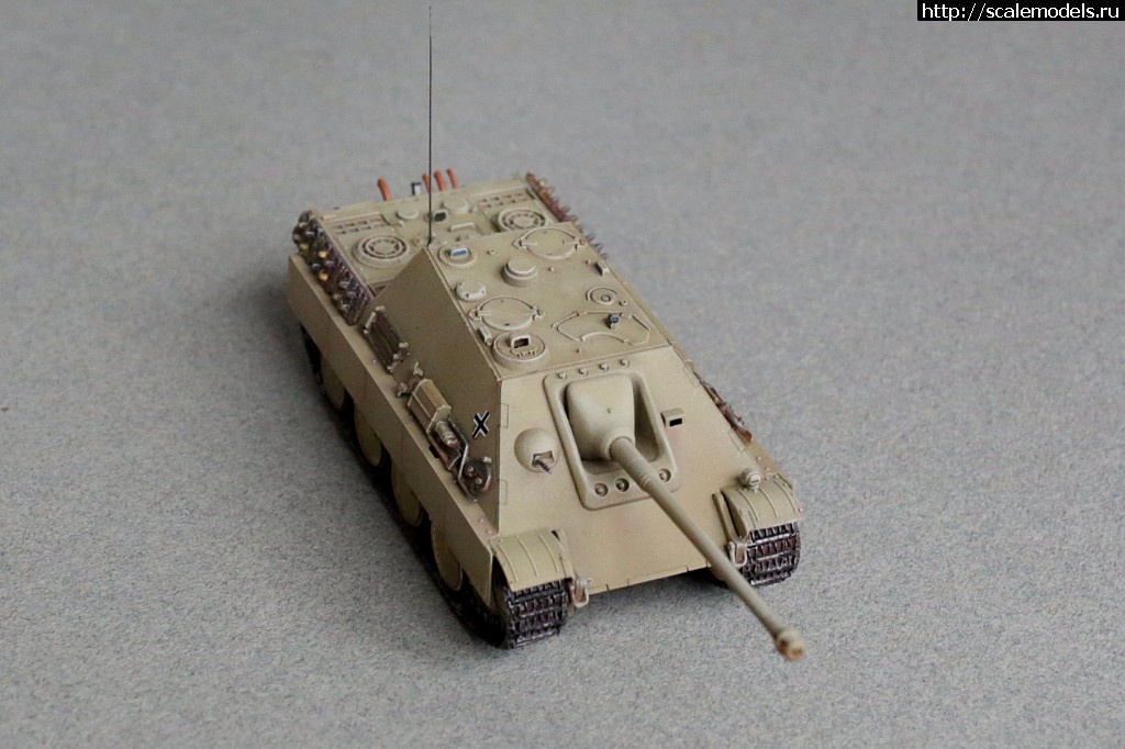 1507067344_235B9190.JPG : #1419982/ Jagdpanther Mid 1/72 Trumpeter   