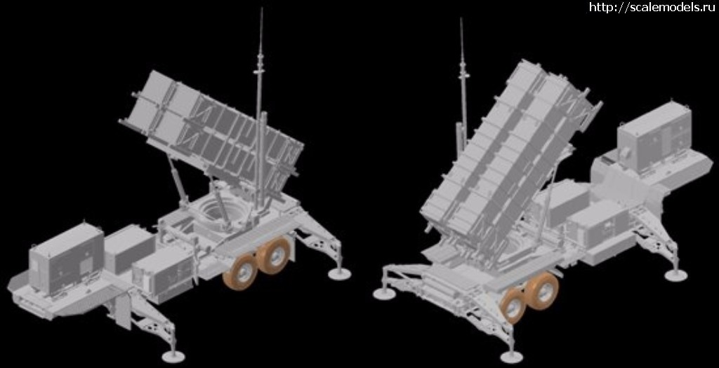 1507192835_l_DRA3604.jpg :  Dragon 1/35 MIM-104C Patriot Surface-to-Air Missile (SAM) System (PAC-2)  