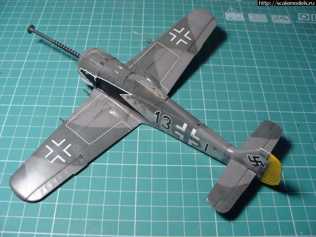 1507569960_DSC02400.JPG : #1421523/ Tamiya 1/48 Fw 190A-3 -   