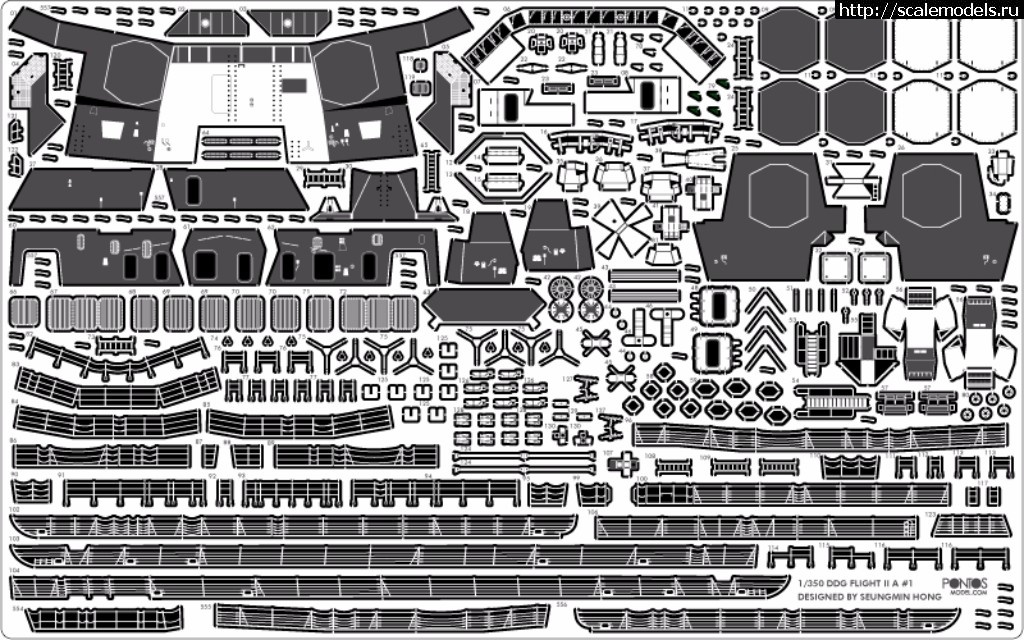 1507630926_35027f1-11.jpg :  Pontosmodel 1/350 DDG Arleigh Burke Class F IIa Detail Set  