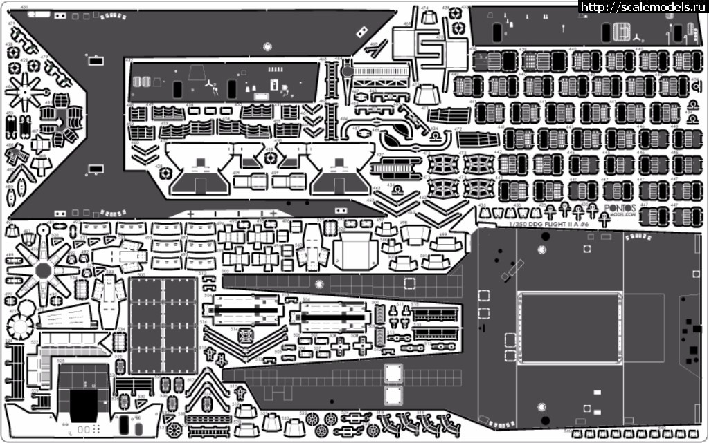 1507630928_35027f1-16.jpg :  Pontosmodel 1/350 DDG Arleigh Burke Class F IIa Detail Set  