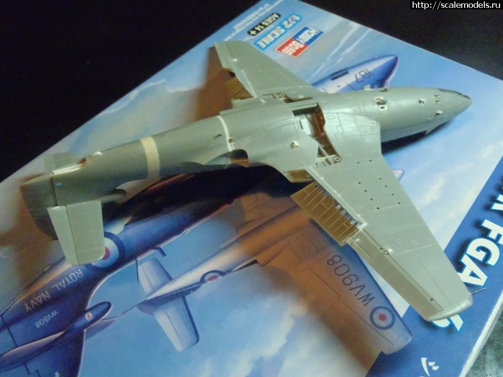 1507737085_PA110050.JPG : #1422051/ Hawker Sea Hawk FGA.6     1:72 HobbyBoss   .   