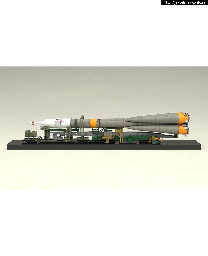 1507893631_goodsmileshop-com4.jpg :  Good Smile Company 1/150 Plastic Model Soyuz Rocket & Transport Train  