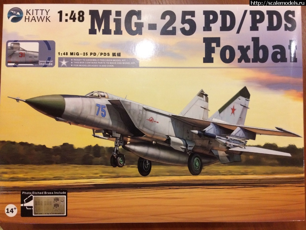 1507910083_IMG_3136.jpg : -25 PD/PDS Foxbat 1/48 KittyHawk - !  