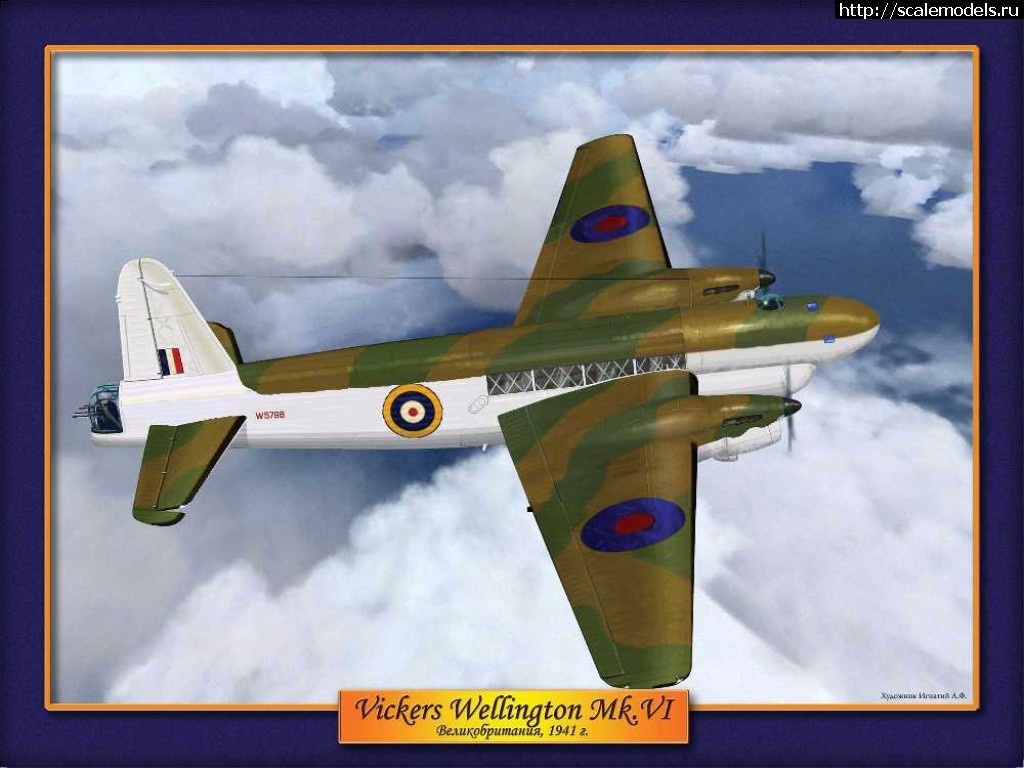 1508143079_avia_frame_44.jpg : #1423336/ Vickers Wellington MkVI , Revell +Unicraft ,1 /72   