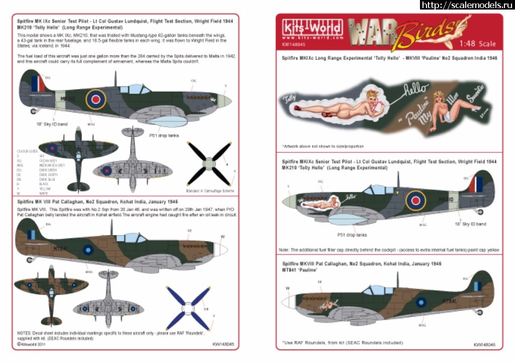 1508333952_kitsworld-148045-deco-guide.jpg : Spitfire Mk. VIII "Pauline" Eduard 1/48  