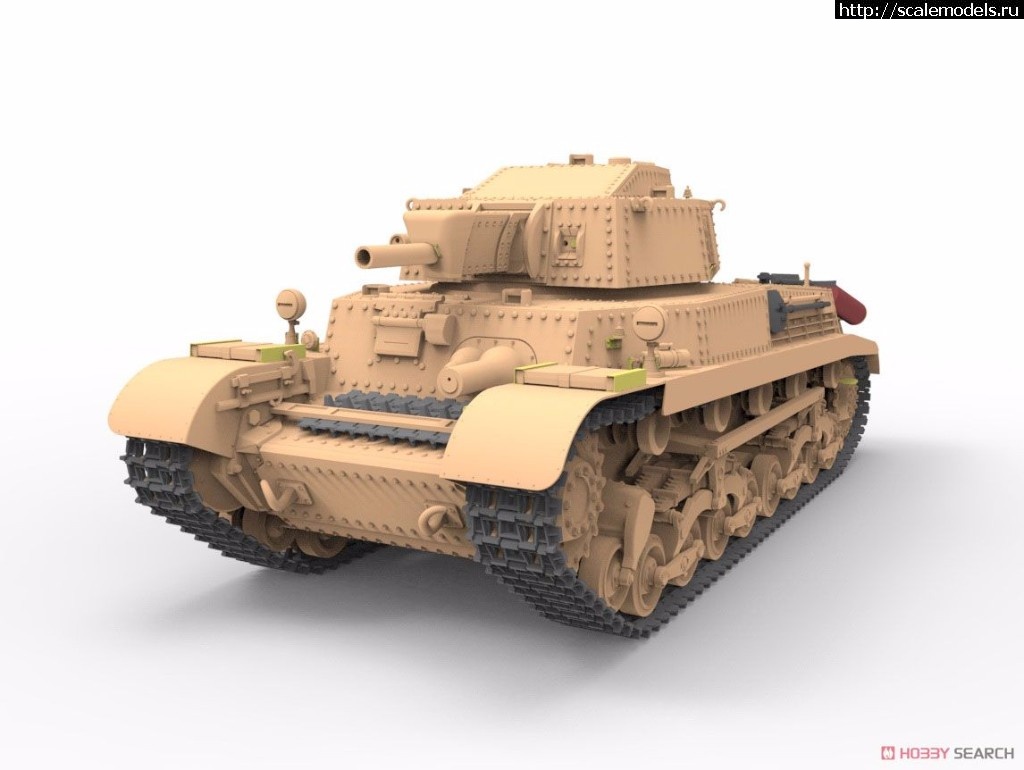 1508337545_10494313b5.jpg :  Bronco 1/35 - 41M Turan II  Cruiser Tank Mk.I/I CS  