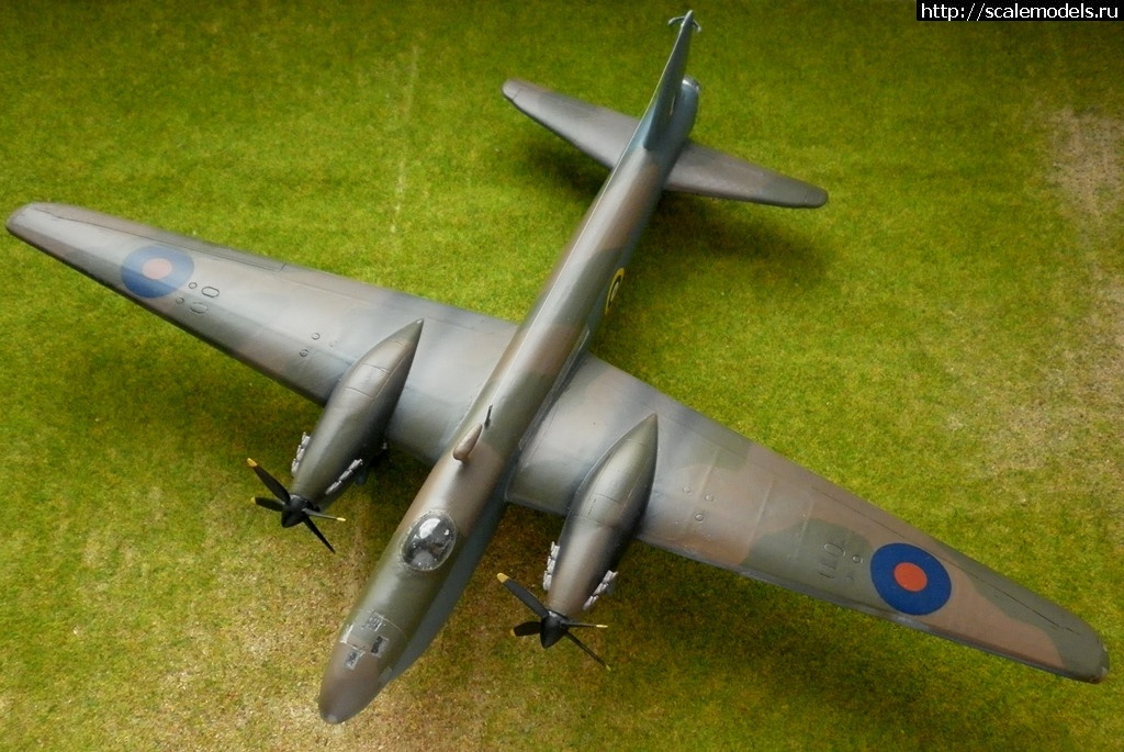 1509343559_P1010611.JPG : #1426723/ Vickers Wellington MkVI , Revell +Unicraft ,1 /72   