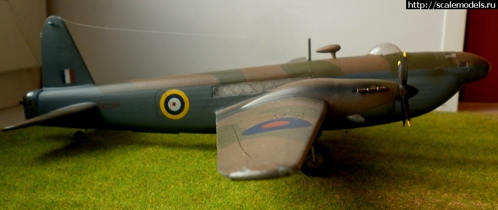 1509343619_P1010621.JPG : #1426723/ Vickers Wellington MkVI , Revell +Unicraft ,1 /72   