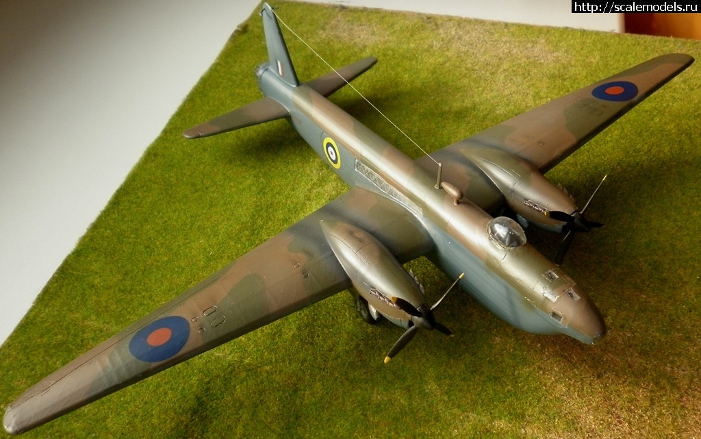 1509343639_P1010625.JPG : #1426723/ Vickers Wellington MkVI , Revell +Unicraft ,1 /72   