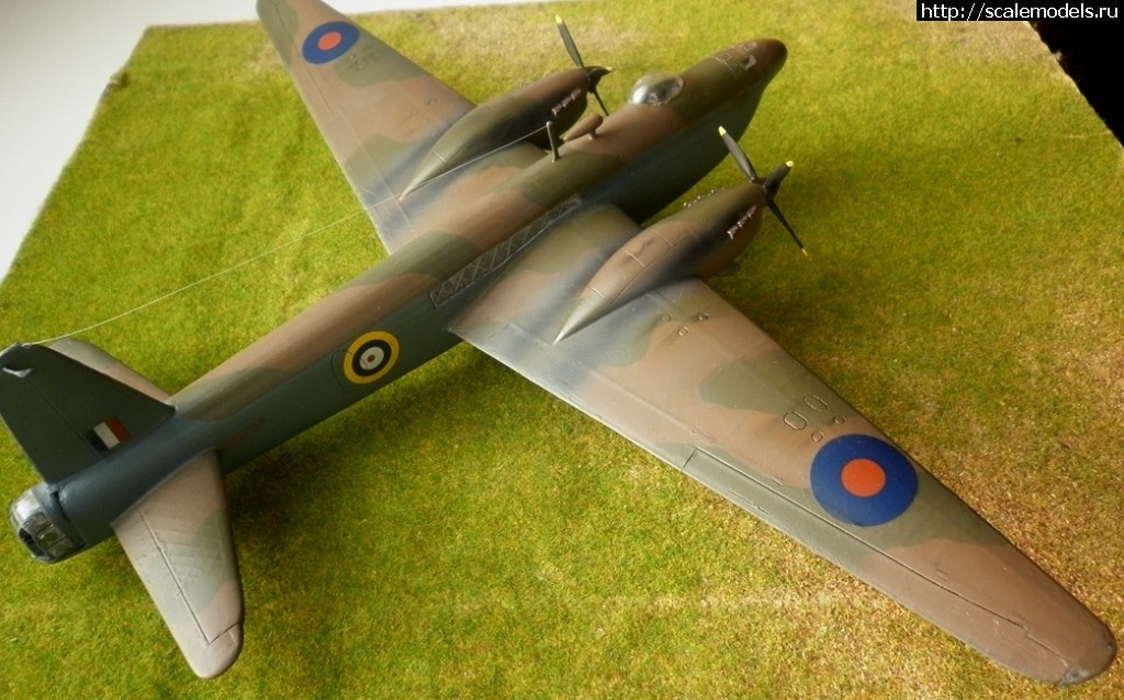 1509343649_P1010626.JPG : #1426723/ Vickers Wellington MkVI , Revell +Unicraft ,1 /72   