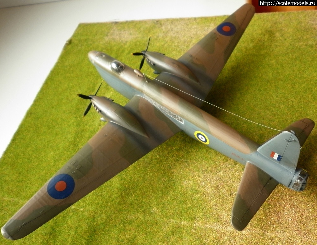 1509343658_P1010627.JPG : #1426723/ Vickers Wellington MkVI , Revell +Unicraft ,1 /72   