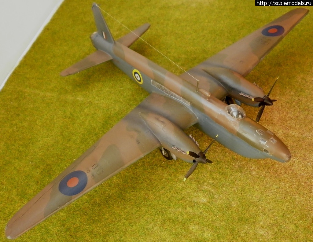 1509343811_P1010657.JPG : #1426723/ Vickers Wellington MkVI , Revell +Unicraft ,1 /72   