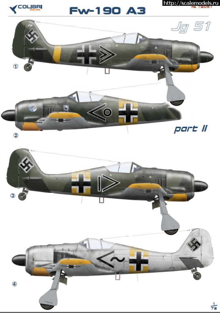 1509546567_72051-1.jpg :    Fw-190 -3/4,  1/72  Colibri  