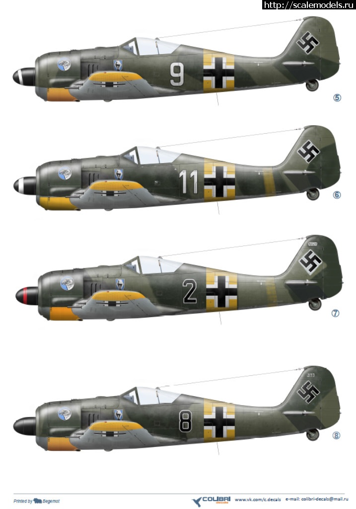 1509546567_72051-2.jpg :    Fw-190 -3/4,  1/72  Colibri  