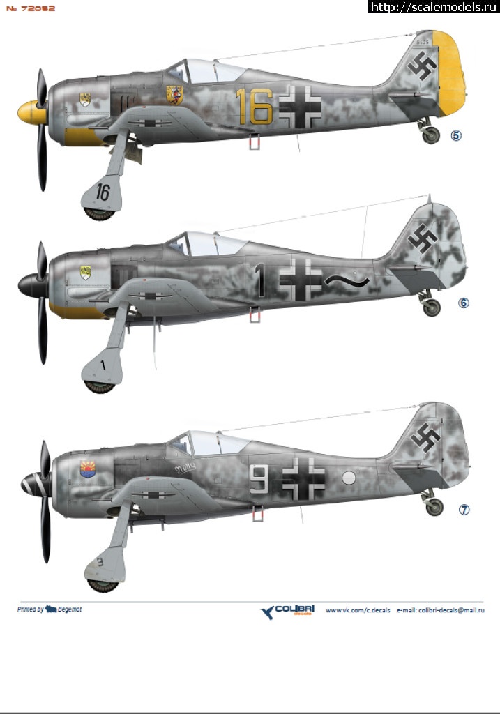 1509546640_72052-2.jpg :    Fw-190 -3/4,  1/72  Colibri  