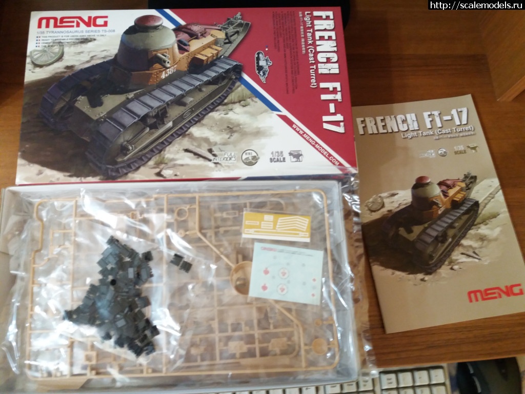 1510497249_20171112_220356.jpg : Renault FT-17 Meng 1/35 (TS-008  )  