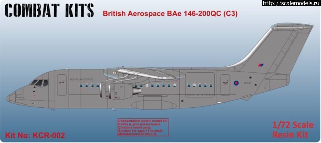 1511113142_image.jpeg : Combat Kits 1/72 BAe Avro 146-200    