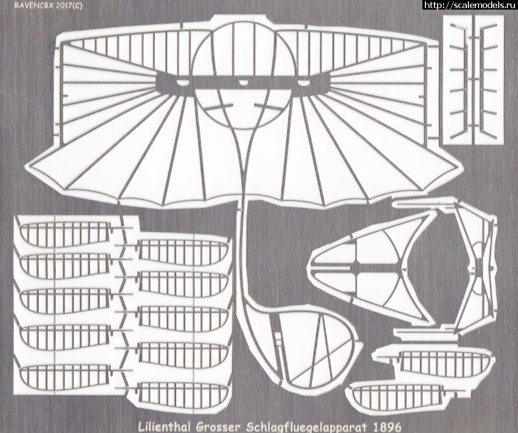 1511937322_lilienthal-schlagfluegelapparat.jpg :  JFR Team 1/72 Otto Lilienthal Gliders - -  
