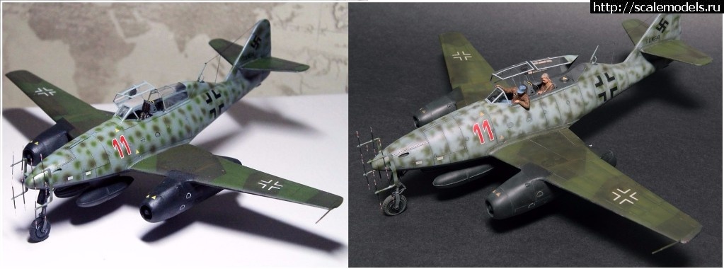 1512073149_1511683177_u3mnnbIbDpY.jpg : #1435775/ Dragon 1/48 Me-262B Schwalbe - -...(#11603) -   