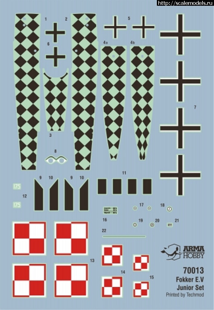 1512291016_big_ah-70013-decal.jpg :  Arma Hobby 1/72 Fokker E.V (D.VIII)   