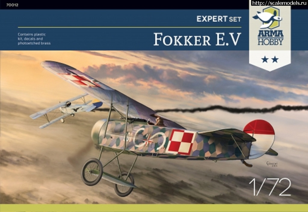 1512291033_big_ah-70012-web.jpg :  Arma Hobby 1/72 Fokker E.V (D.VIII)   